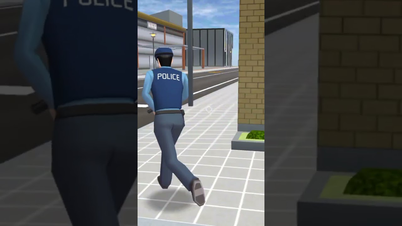 Police officer finding robbers #sakuraschoolsimulator #sakura #lawenforcement #police #gamesakura