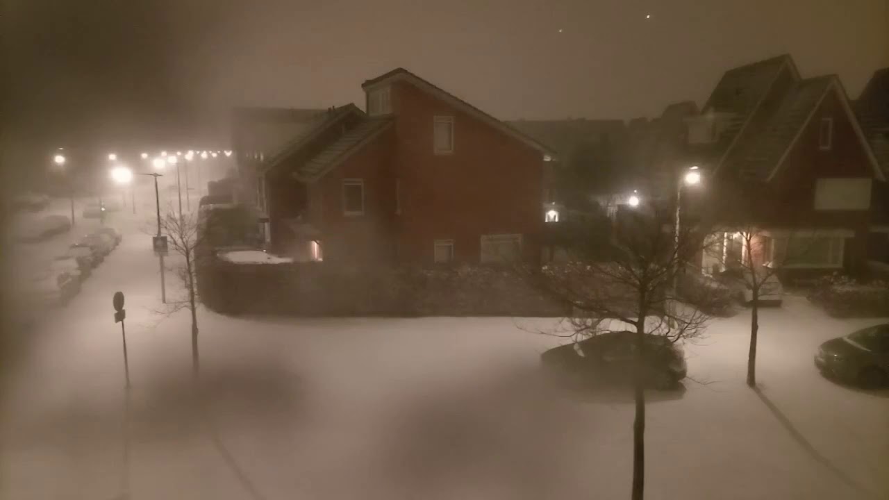 #SNEEUW in ARNHEM: een TIMELAPSE!