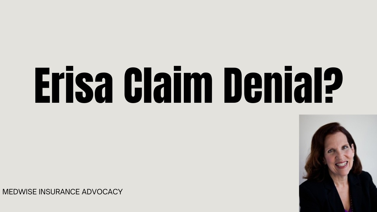 Erisa Claim Denial?