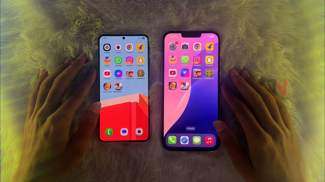 iPhone 13 Pro Max Vs Samsung S23 5G😱#techynumz #techtech #pune #youtube #subscribe #samsung #iphone