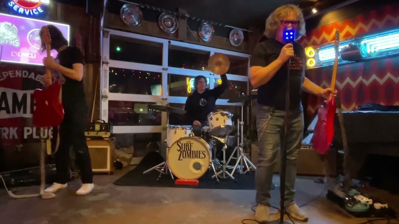Surf Zombies of Cedar Rapids Ia. Say I party alot…. Thanks for asking , baby I get high if it helps