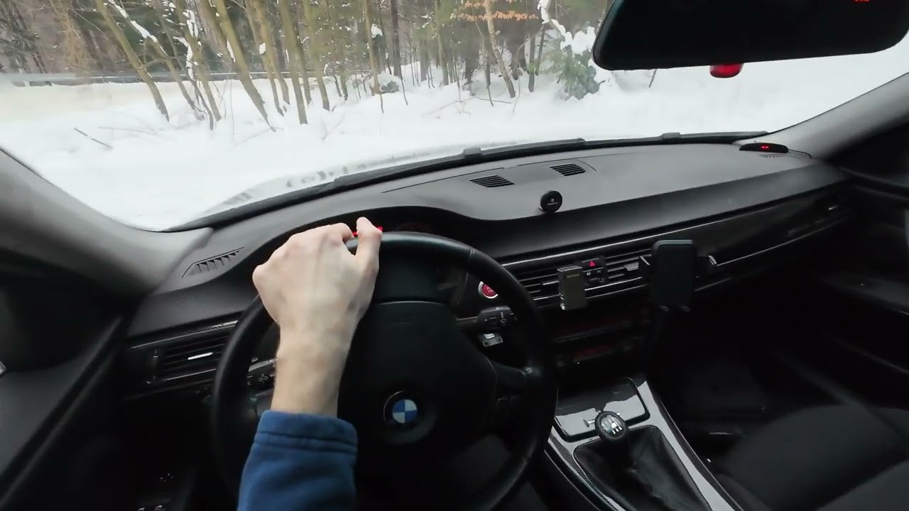 Drifting up a hill until I spin out