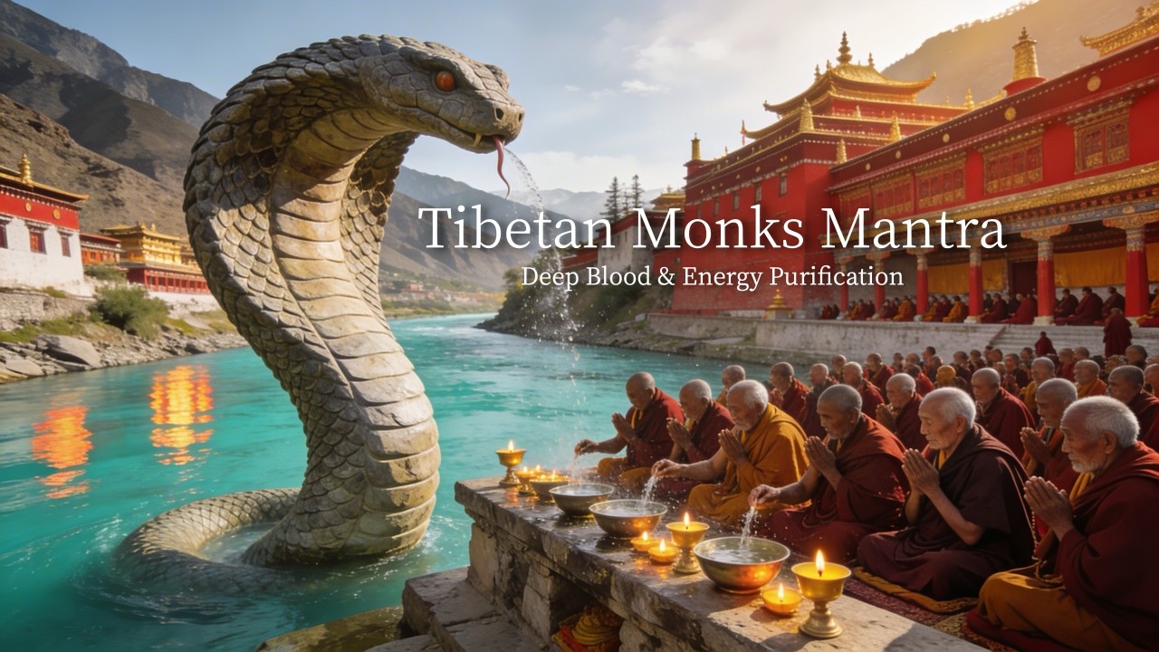 Naga Cleansing Mantra — Deep Blood & Energy Purification | Sacred Monk Chant