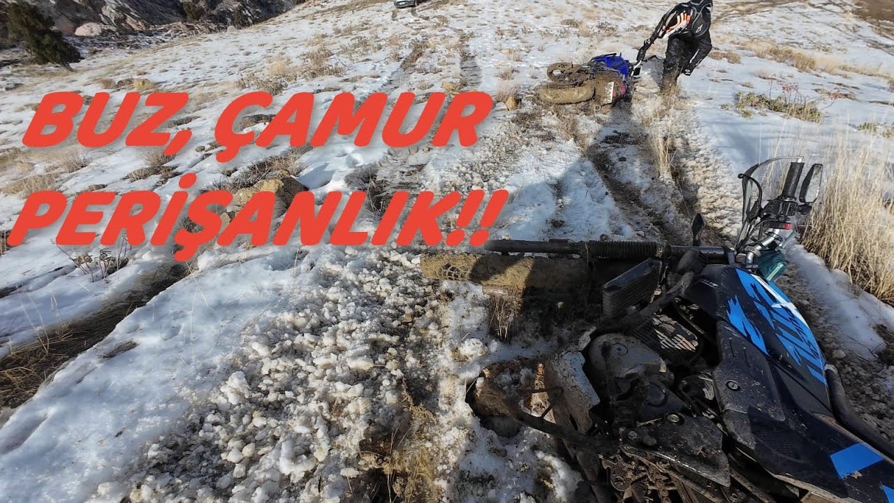 BUZDAN GİDEMEDİK! ❄️ Kaçarken ÇAMURA SAPLANDIK | Perişan Olduk | Saklıkent → Moryer Kış Geçişi