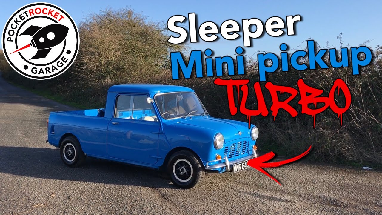 Classic Mini Pickup 1275 Turbo - Crazy Fast