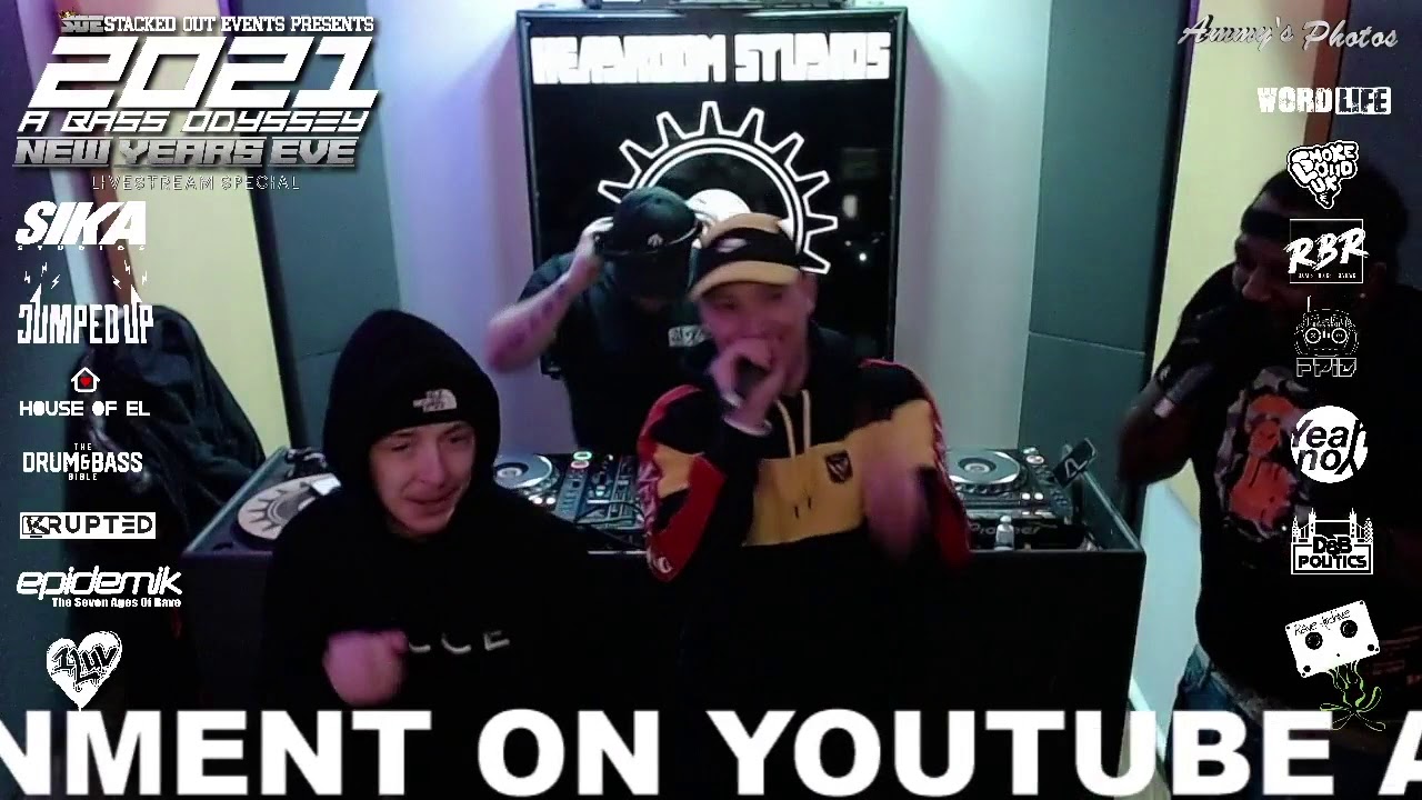 Chunky Bizzle w/ Skamma, Shaydee & Endo - 2021 A BASS ODYESSEY [NYE] @stackedoutentertainment