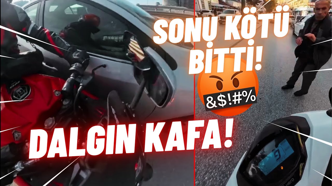 SONU KÖTÜ BİTTİ! Türkiye'de Yaşanan Motorcu Kavgaları ve Kazaları! (313) Trafik Kavgaları 2025