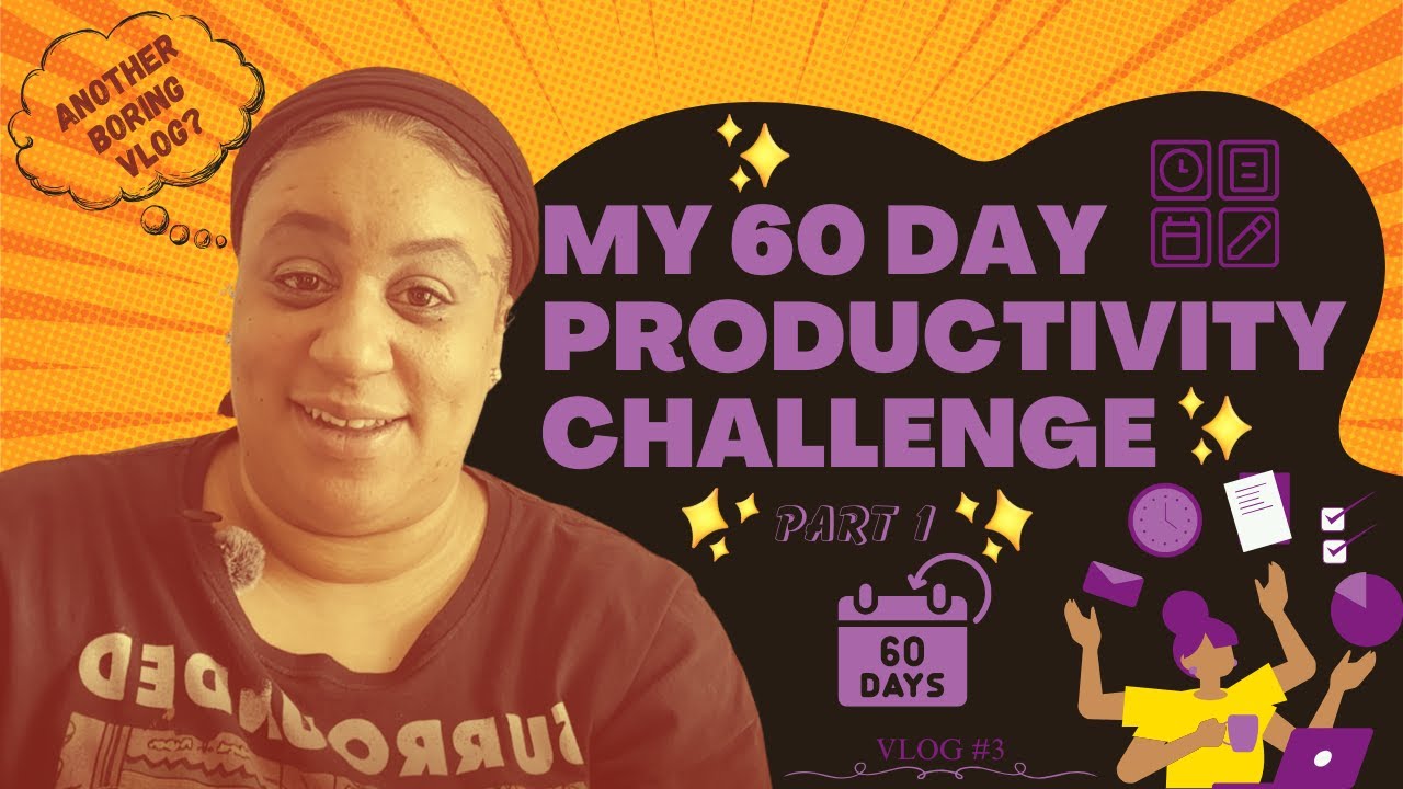 Productivity challenge vlog [Part 1]