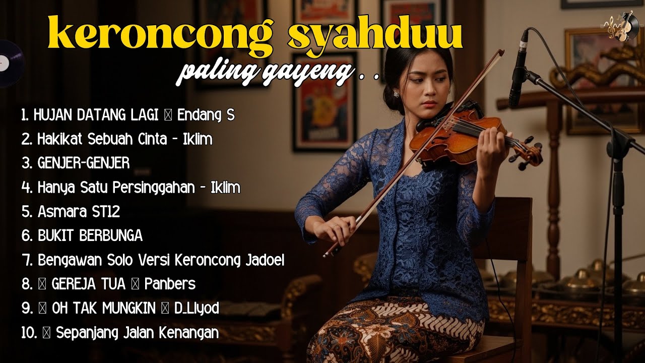 🎼 Keroncong Abadi Indonesia – Nada Klasik Penyejuk Jiwa HUJAN DATANG LAGI - HAKIKAT SEBUAH CINTA