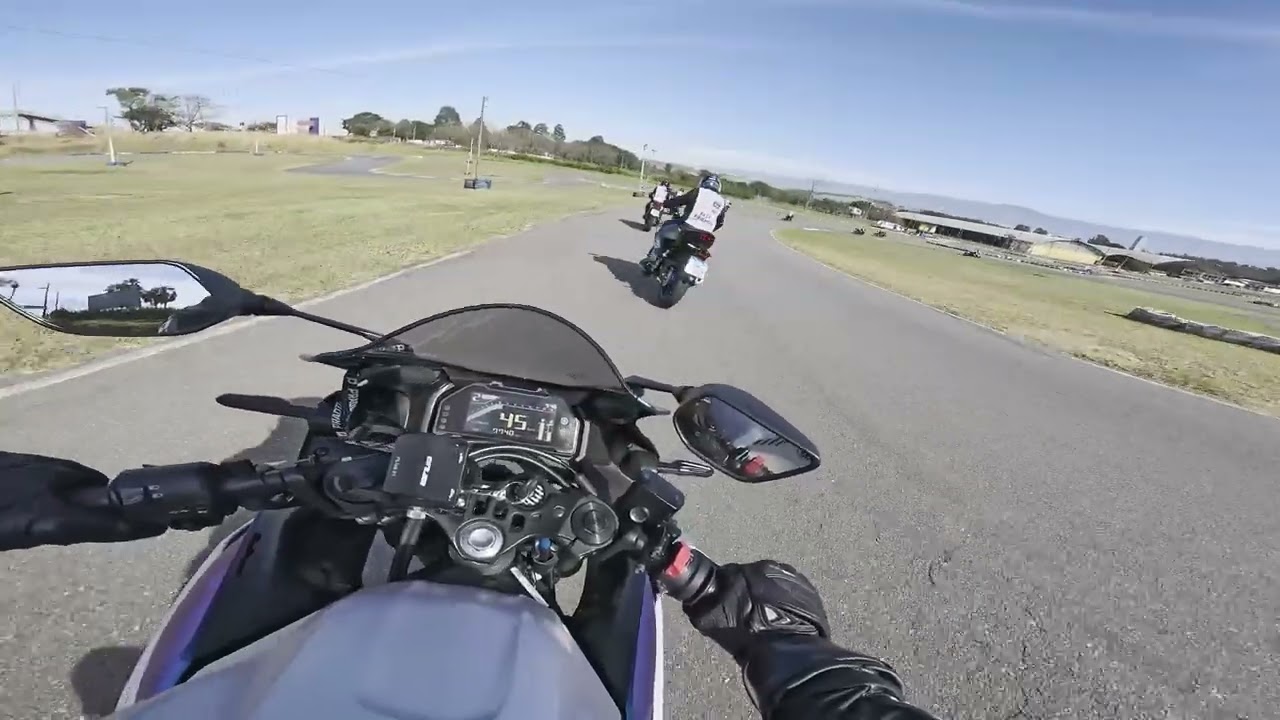 Começando o Curso de Pilotagem! 🏍️🔥