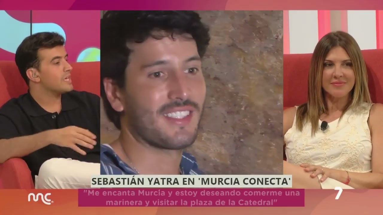 Murcia Conecta entrevista a Sebastián Yatra antes de iniciar en Murcia su gira por España | La 7