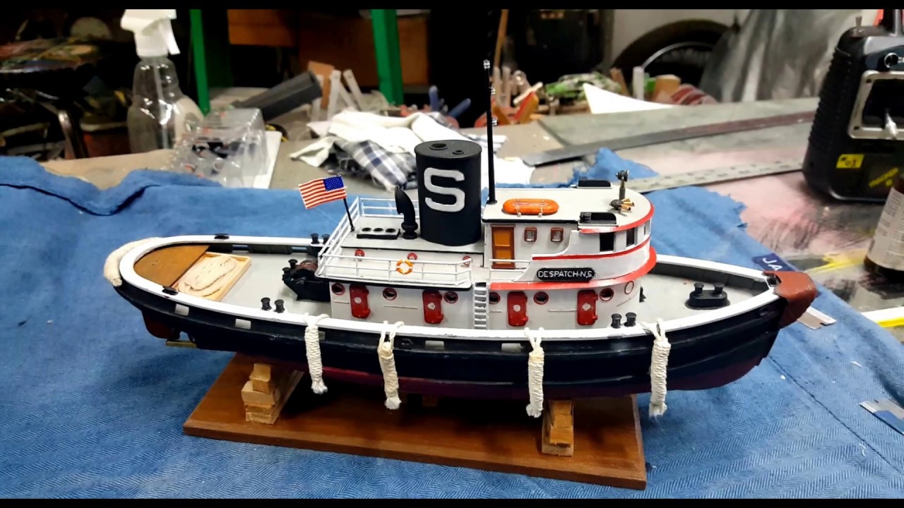 6 25 2019 How to make & hang a fender for a smaller tugboat