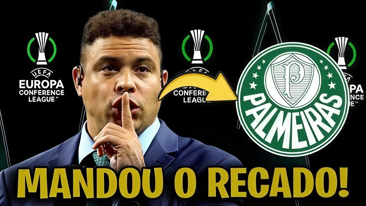 EM COFERENCIA DA FIFA NA EUROPA RONALDO MANDA RECADO AO PALMEIRAS! ULTIMAS NOTICIAS DO VERDÃO!