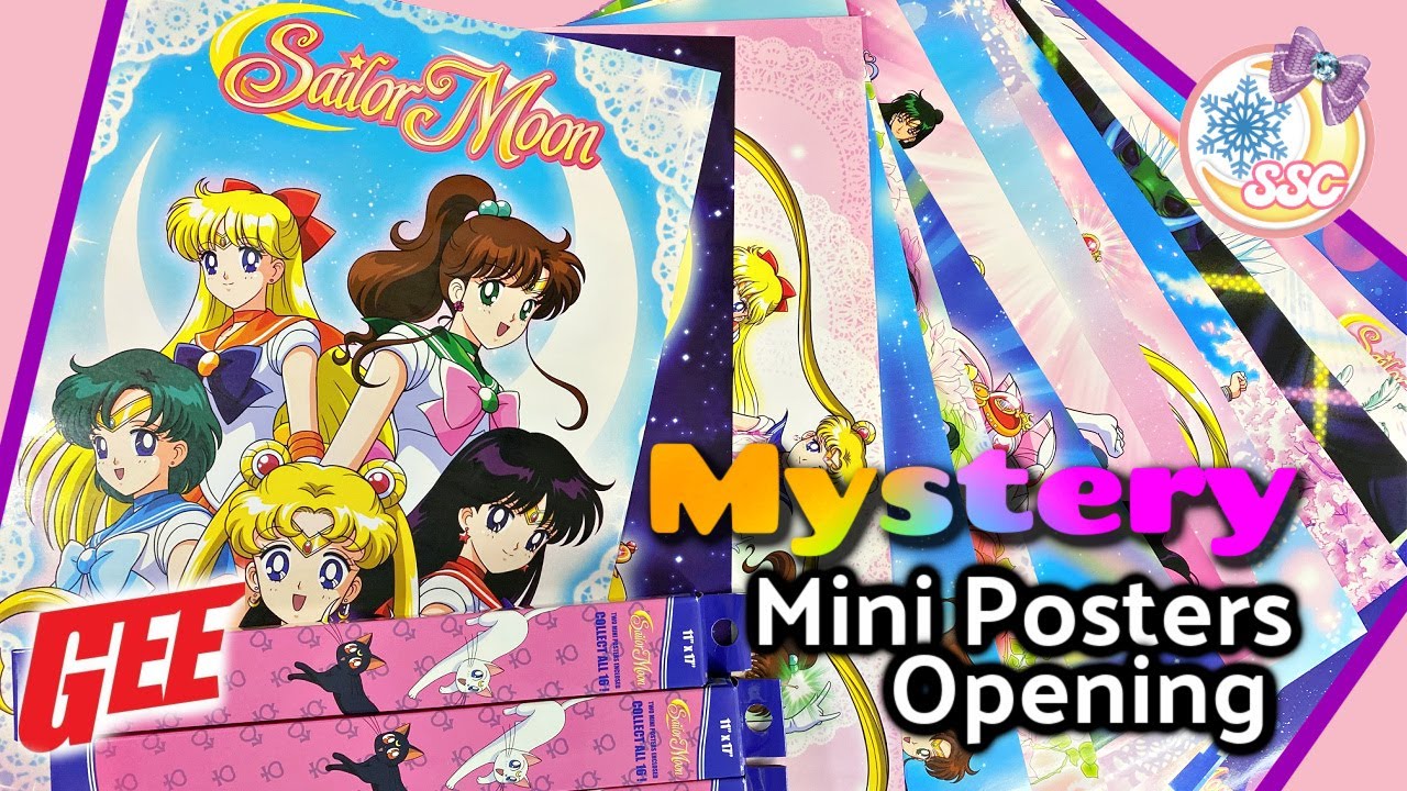 Sailor Moon Mystery Mini Posters By Great Eastern