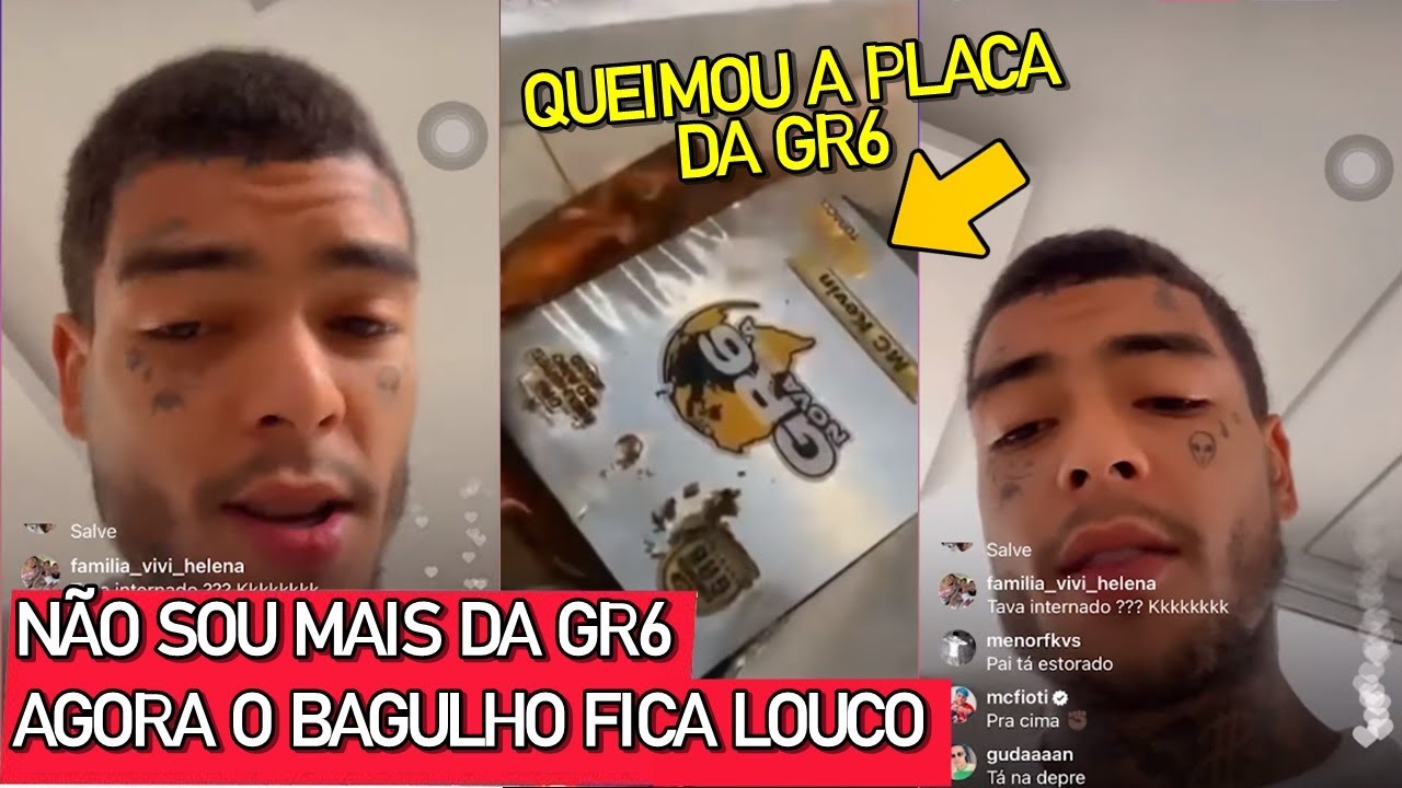 BOMBA! ENTENDA A TRETA QUE ACONTECEU ENTRE MC KEVIN E GR6!