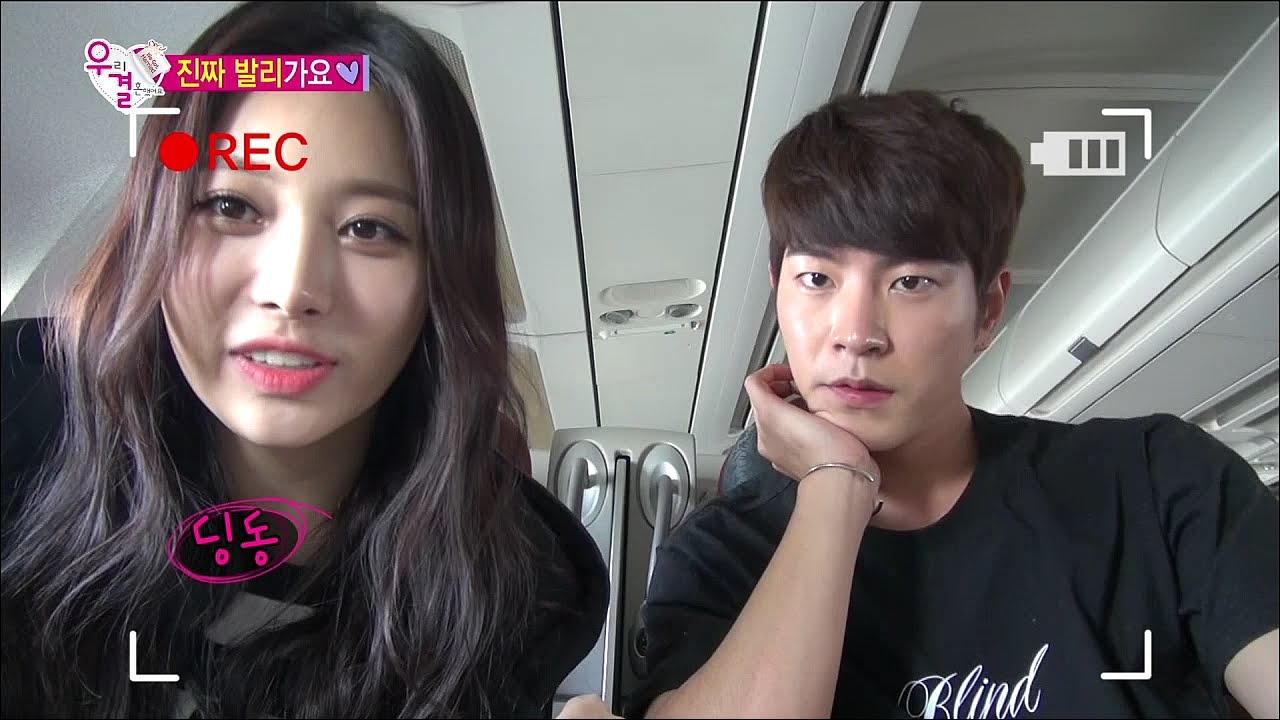 【TVPP】Yura(Girl's Day) - Airline Food + Self-Video Holic, 기내식 풀코스와 셀카 삼매경에 빠진 쫑아 @ We Got Married