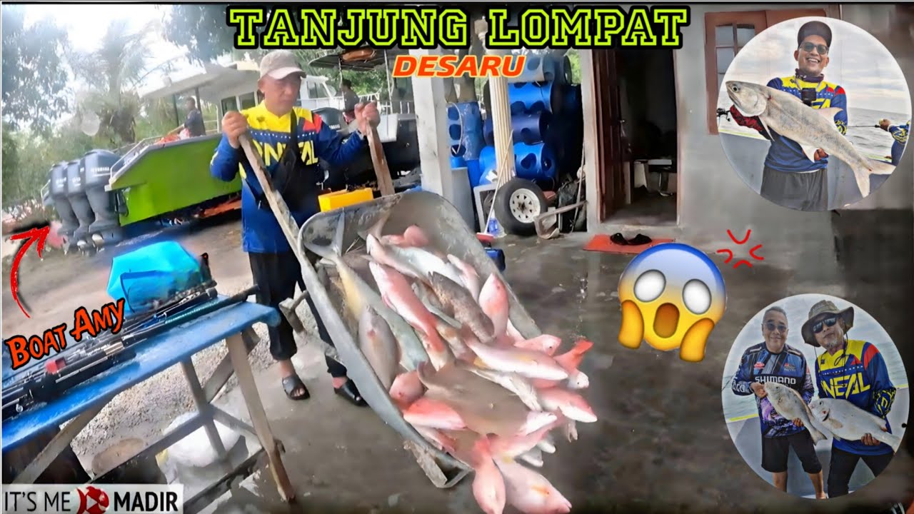 SENANGIN UNLOCKED!! Tanjung Lompat | Desaru | June 2025 - Boat Fishing Malaysia