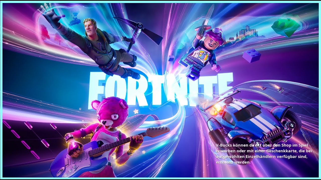 Rocket League Plus Fortnite Waaaassssssss gleich Rocket Racing Fun