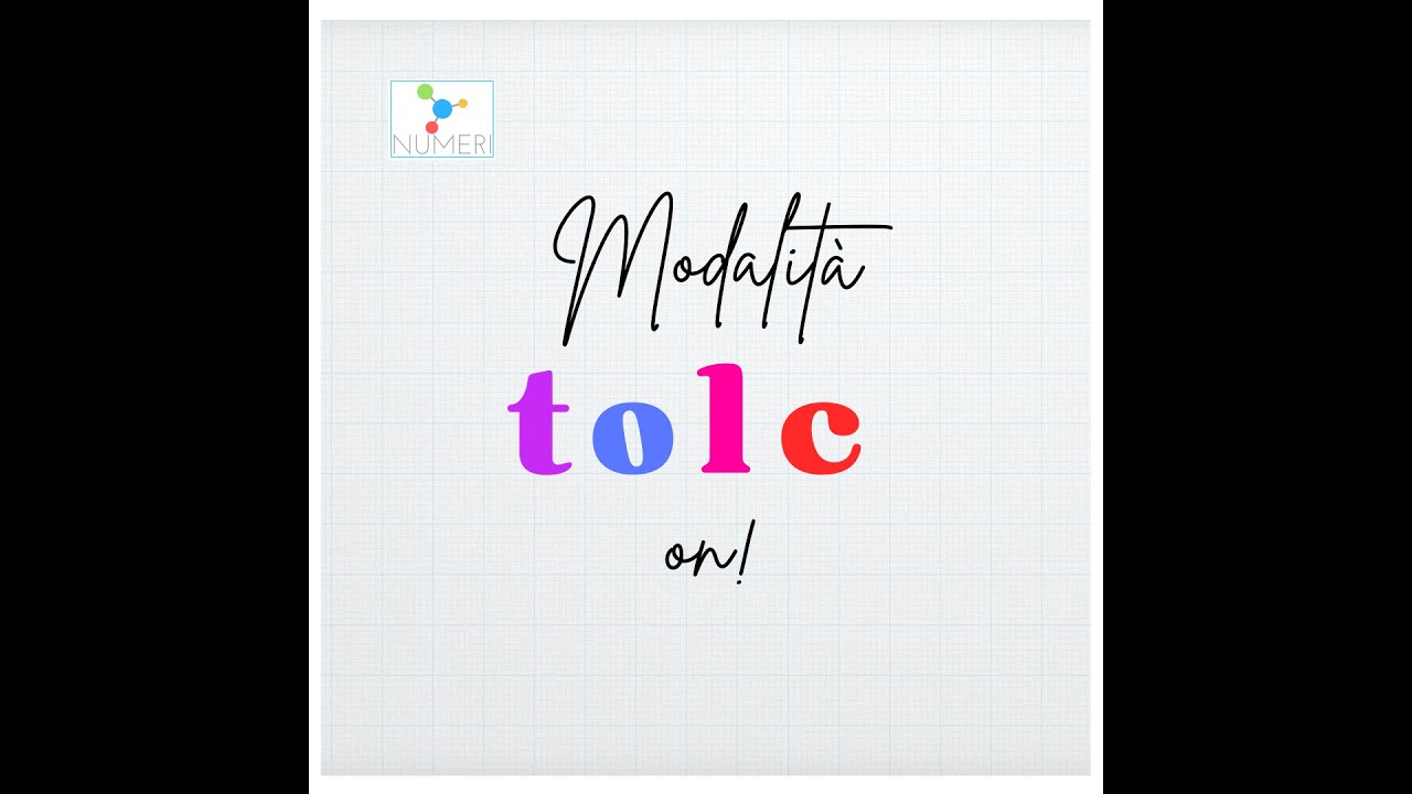 ... ancora TOLC !