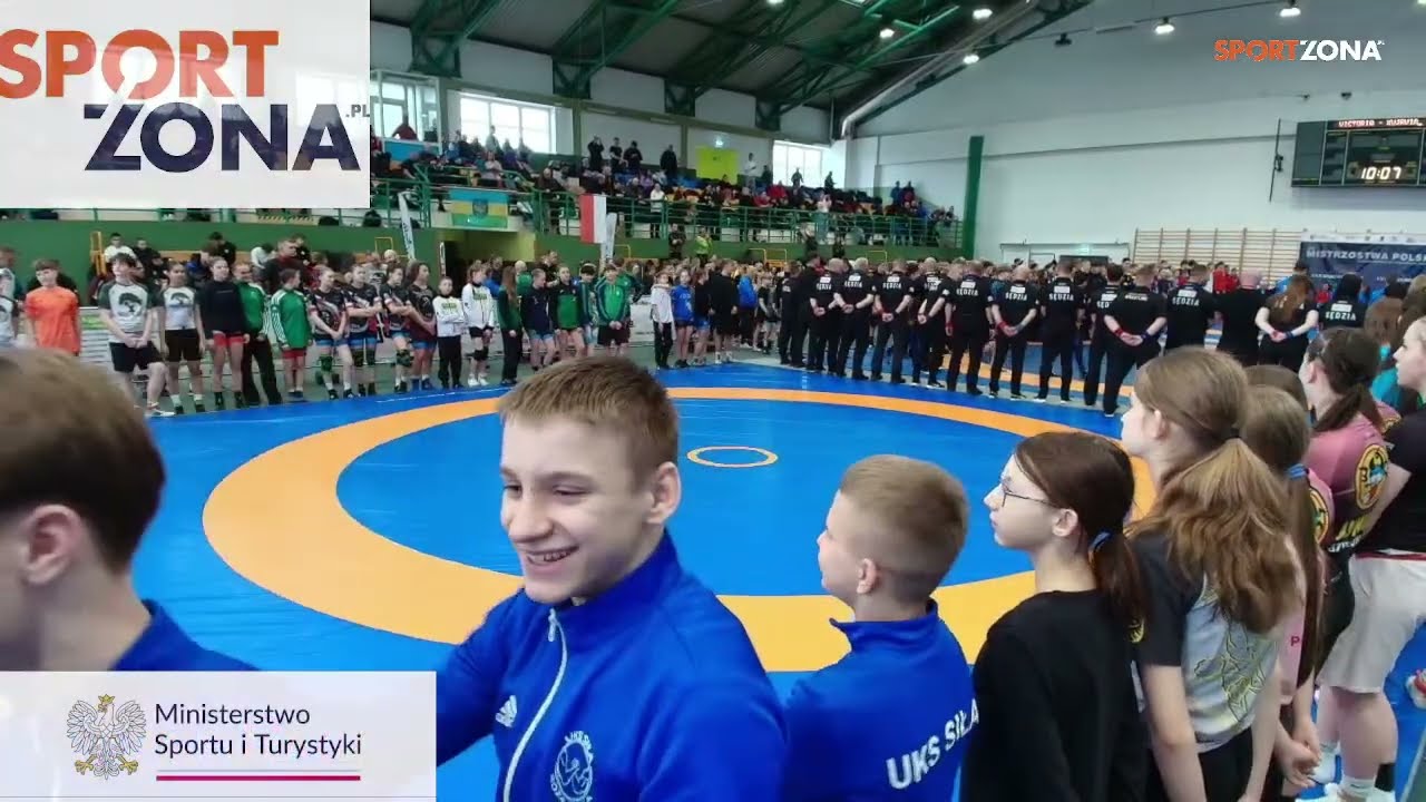 ZAPASY - (M3) Mistrzostwa Polski U15 kobiety oraz styl wolny - Koronowo 2026. Mata 3.