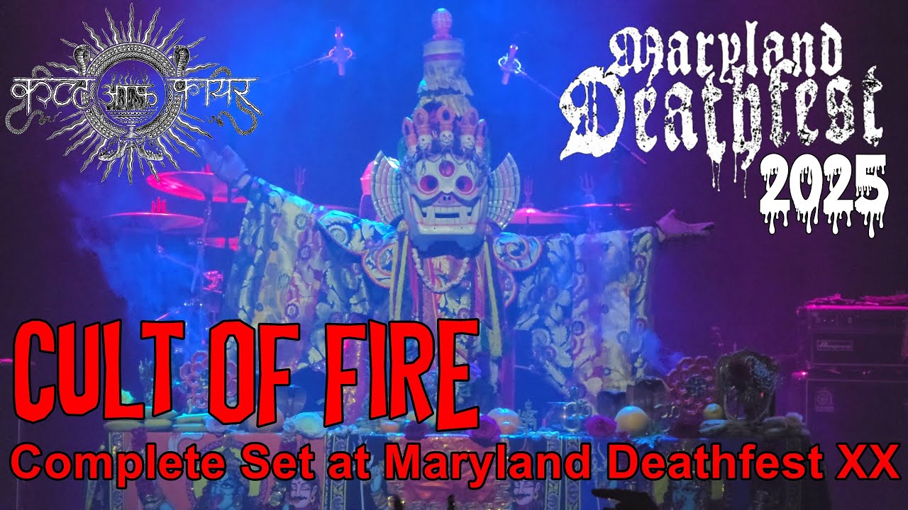 FULL SET Cult of Fire live at Maryland Deathfest XX on 5/26/2025 at Nevermore Hall in Baltimore