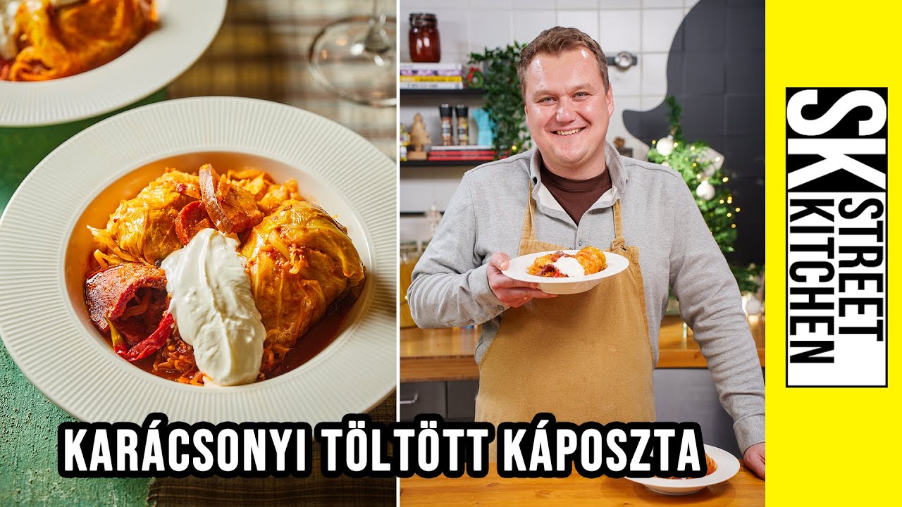 A LEGÜNNEPIBB ⭐ klasszikus: KARÁCSONYI 🎄 töltött káposzta Zsoltitól 😇