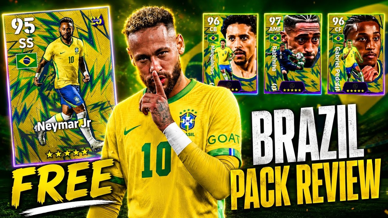 New Brazil Pack Review🔥Can You Get FREE Neymar? 😱