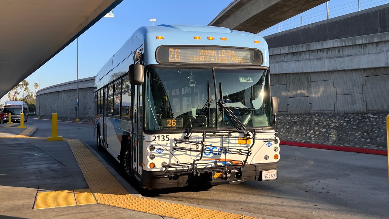 ⁴ᴷ⁶⁰ OCTA 2022 Gillig Low Floor Plus CNG 40' #2135 on Route 26