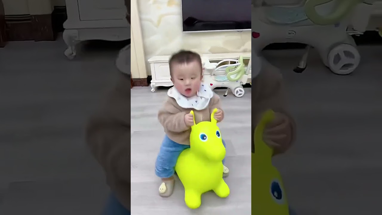 Bouncy Horse Fun: Hands Free Parenting Toy