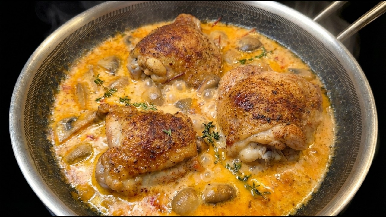 Did You Know Chicken + Mushrooms Could Taste This Luxurious?