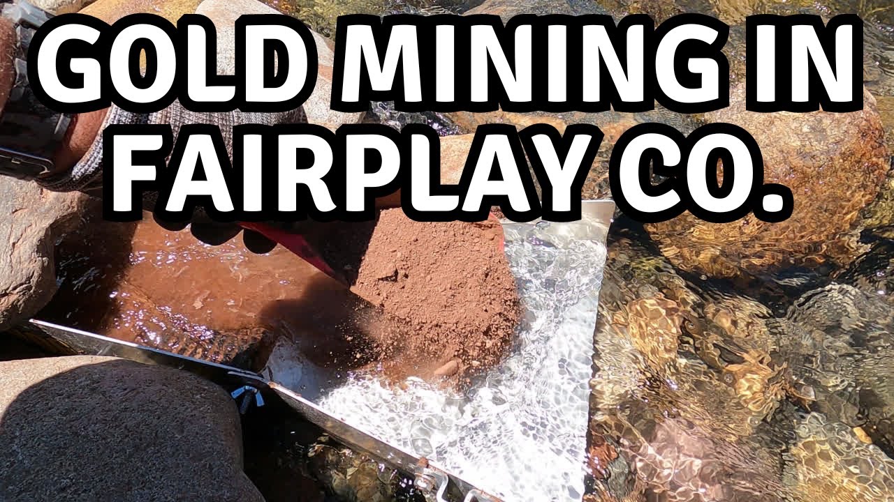 Finding Gold at the Fairplay Town Prospecting Park Site F-01 #prospecting #gold #mining #outdoors