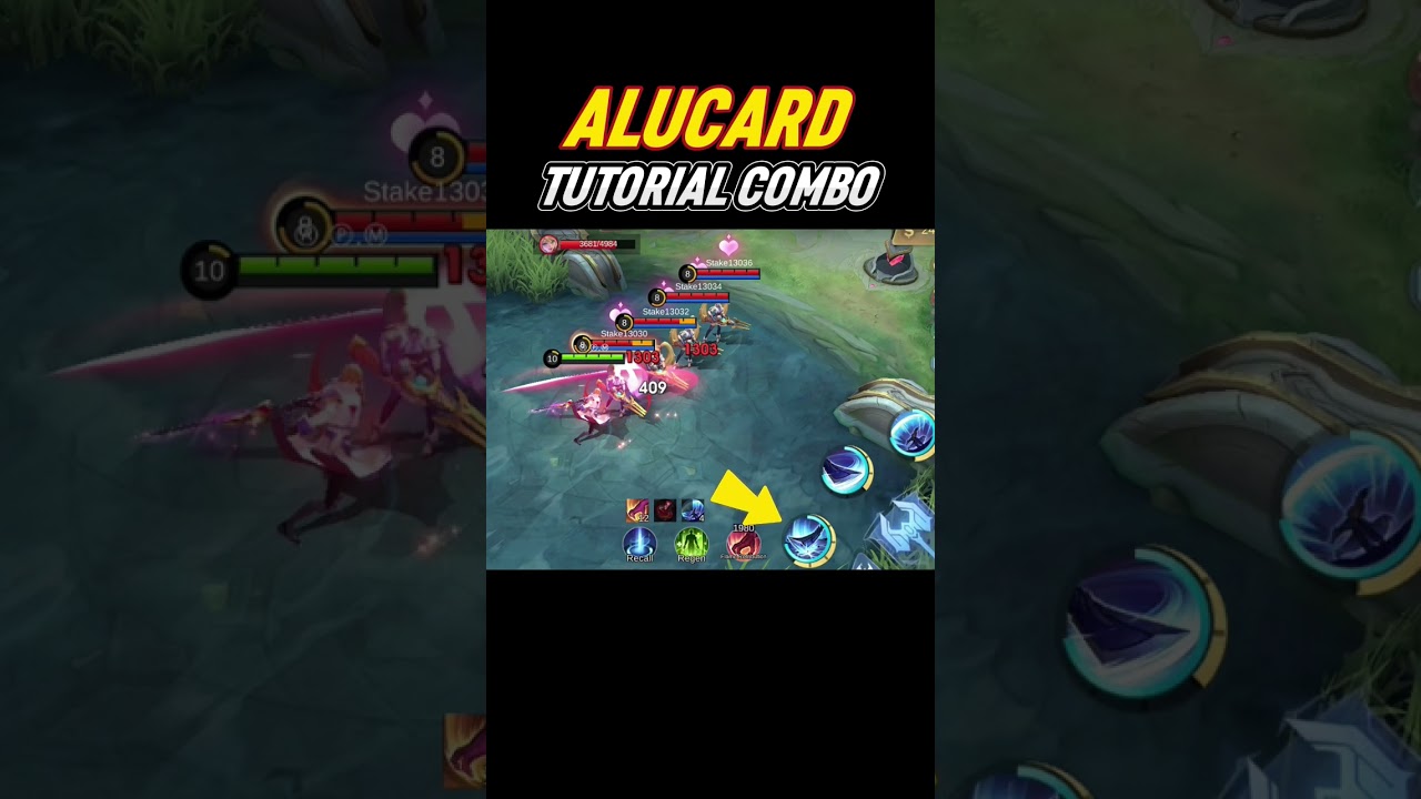 ☑️ Alucard MLBB Combo Tutorial from Ronaaa