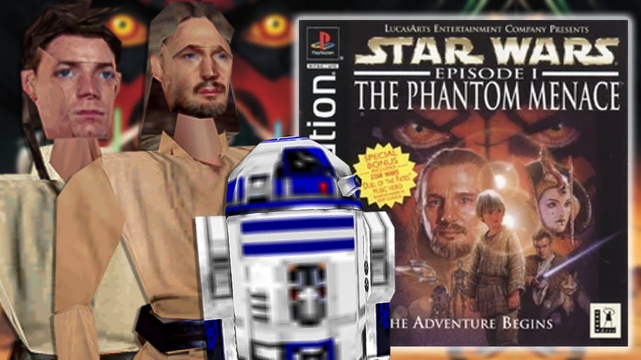 The UNHINGED Star Wars PS1 game BROKE us...