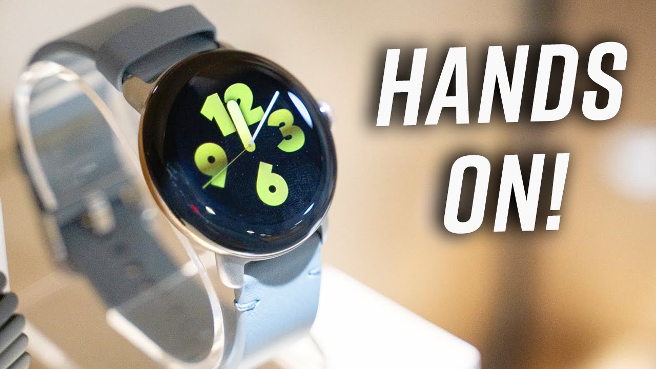 Pixel Watch 2: Hands-On! | Better Battery, More Fitness