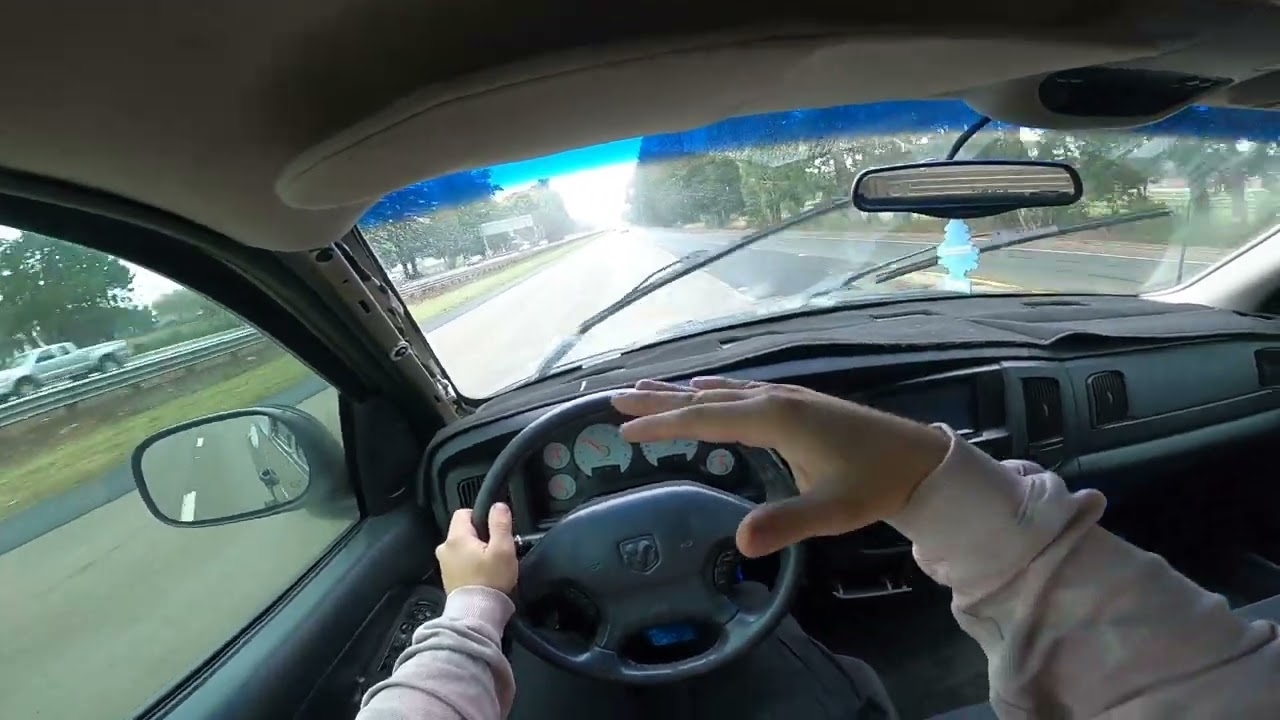 2002 Dodge Ram 1500 4.7 - driving POV