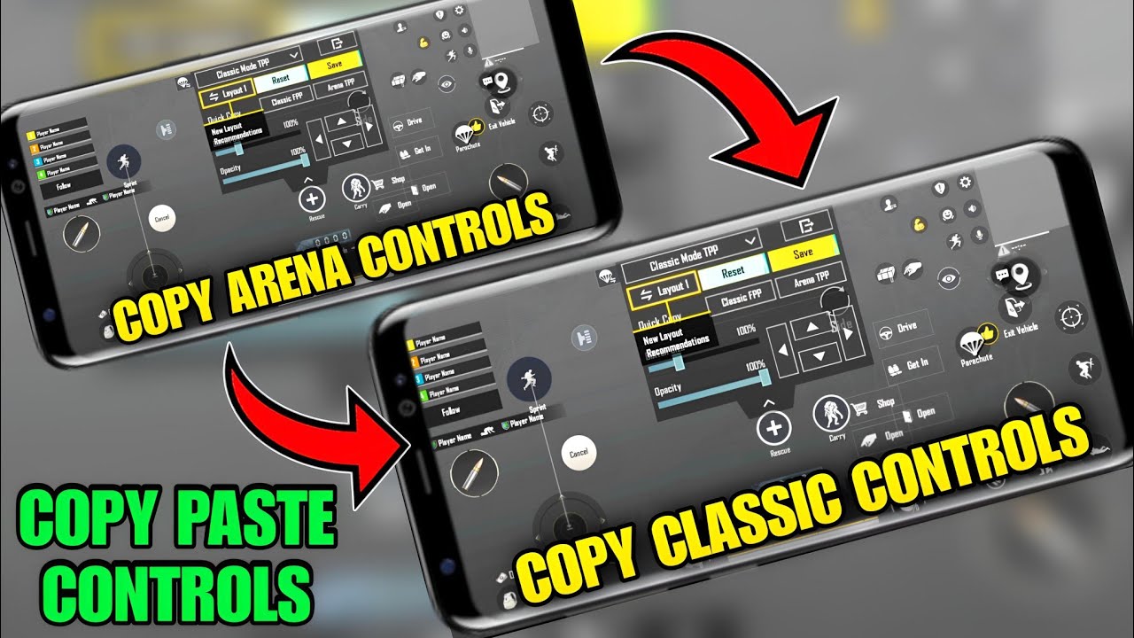 How to Copy Classic Layout to Tdm | How to copy TDM or Arena Layout in classic bgmi | Easy tutorial