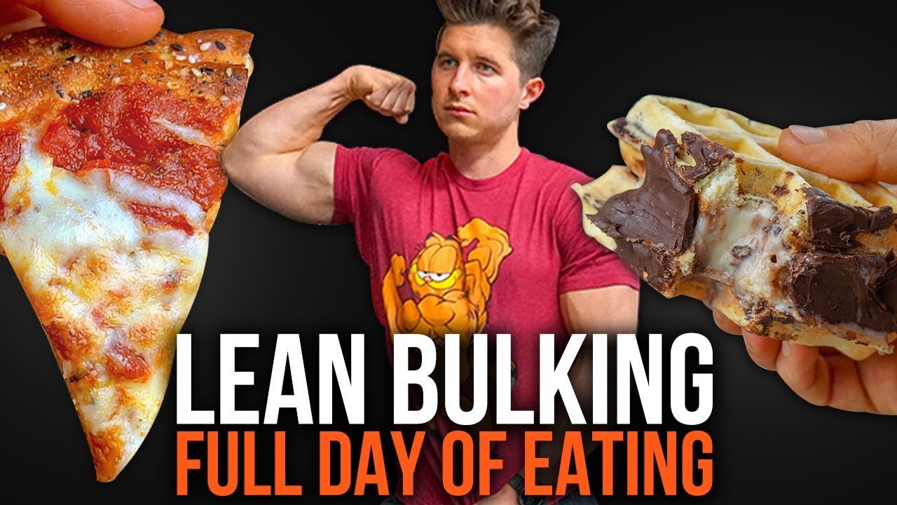 Lean Bulking Full Day of Eating! 3000 Calories