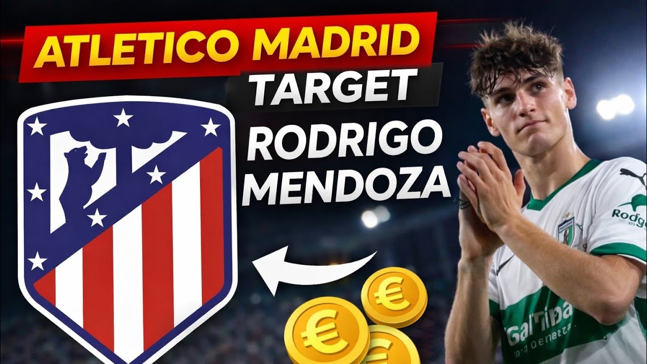 Atlético Madrid Wants Rodrigo Mendoza | Big Move Shaking La Liga 🔴⚪