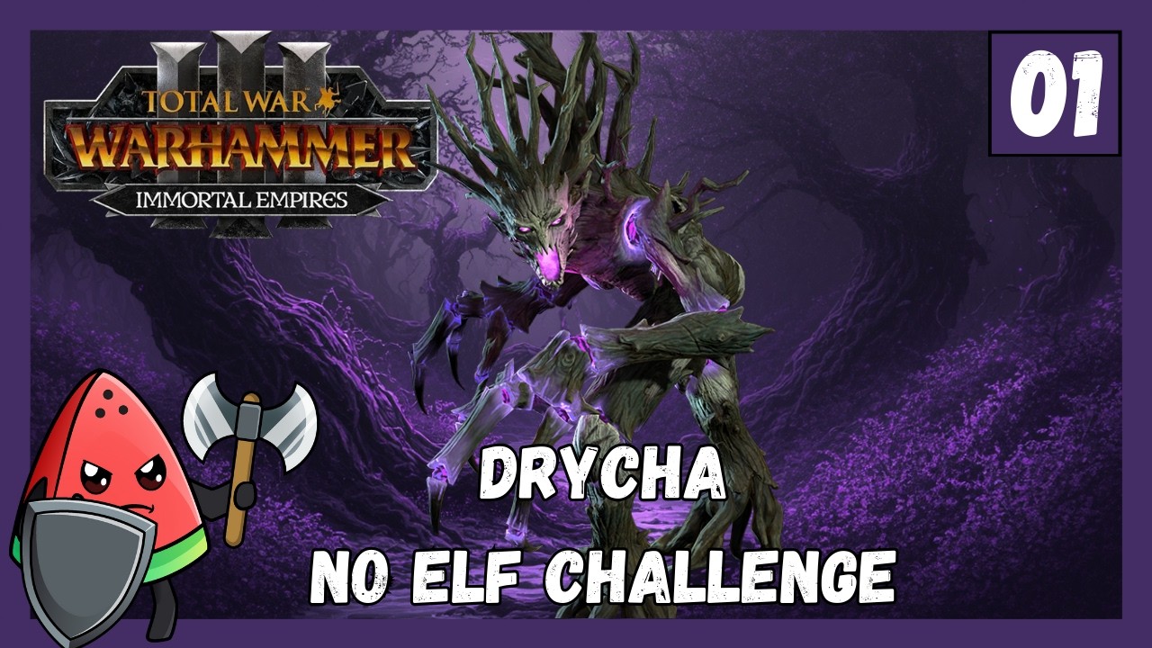 Drycha, but with no Elves - Total War: Warhammer III 2026 Livestream - 01