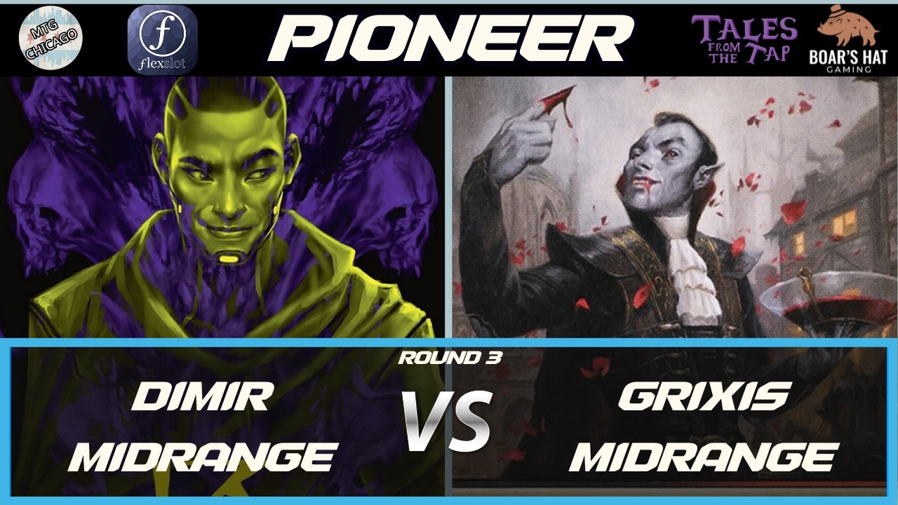 Dimir Midrange VS Grixis Midrange   [MTG Pioneer Round 3]