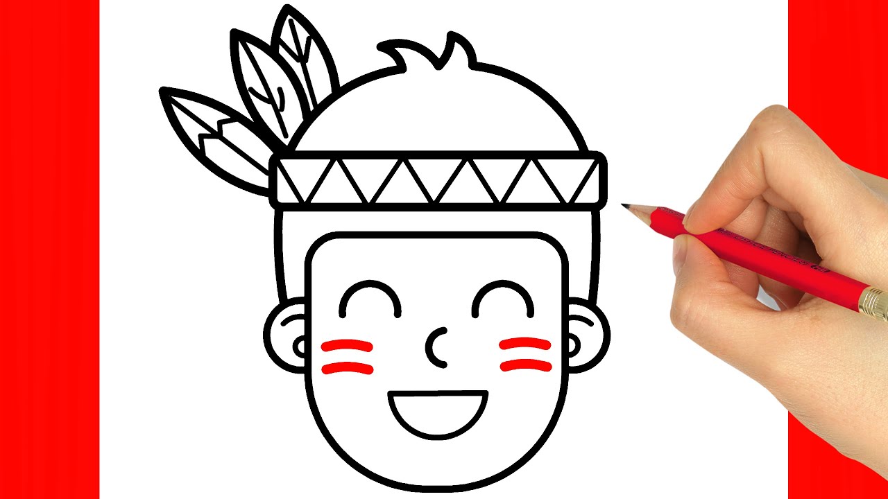 COMO DESENHAR UM INDIO FACIL
