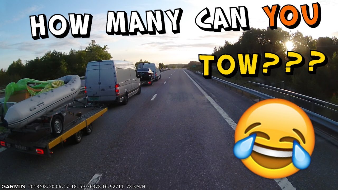 Trucker Dashcam #77 How many can you Tow???