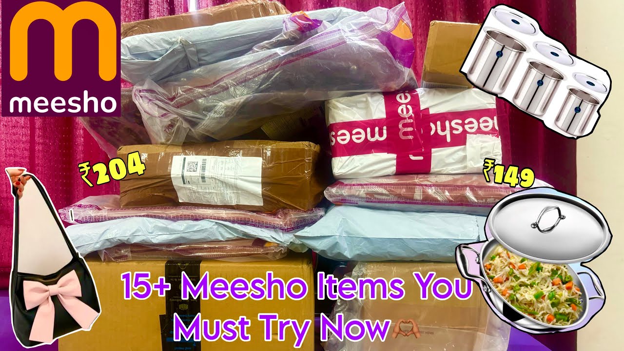 15+Meesho Kitchen Items You must Try Now|Best Items starts @₹140 #meesho #kitchen #haul #meeshofind 