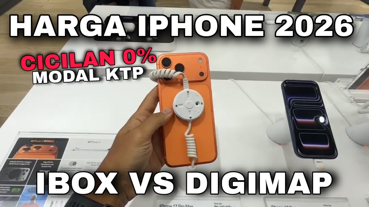 Uldate Harga iPhone Terbaru di iBox dan Digimap di Februari 2026 Cara Kreditnya