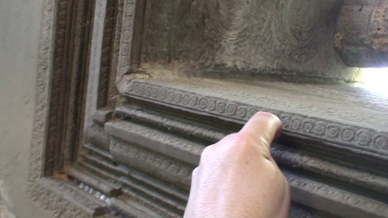 d&eacute;tail architectural temple Angkor