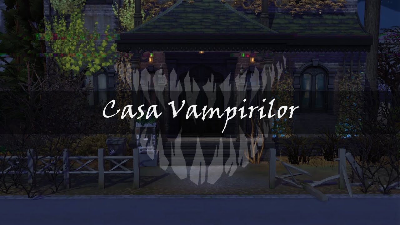 Sims 4 House Tour - Casa Vampirilor
