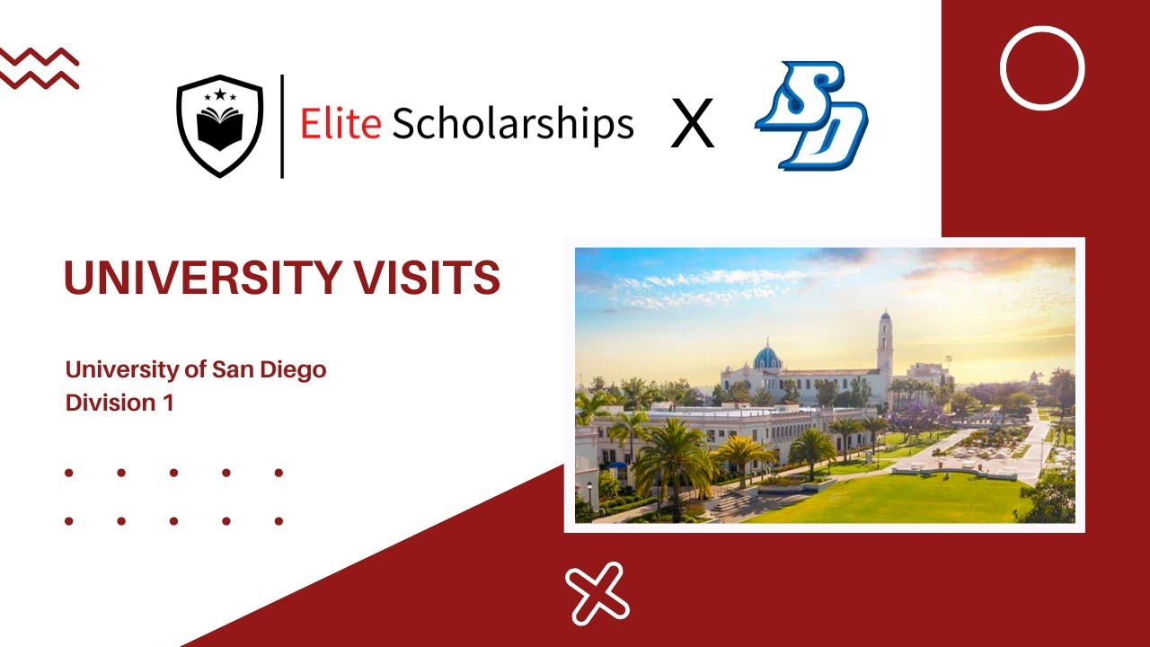 University of San Diego (USD) - University Visit 2022 - Elite Scholarships