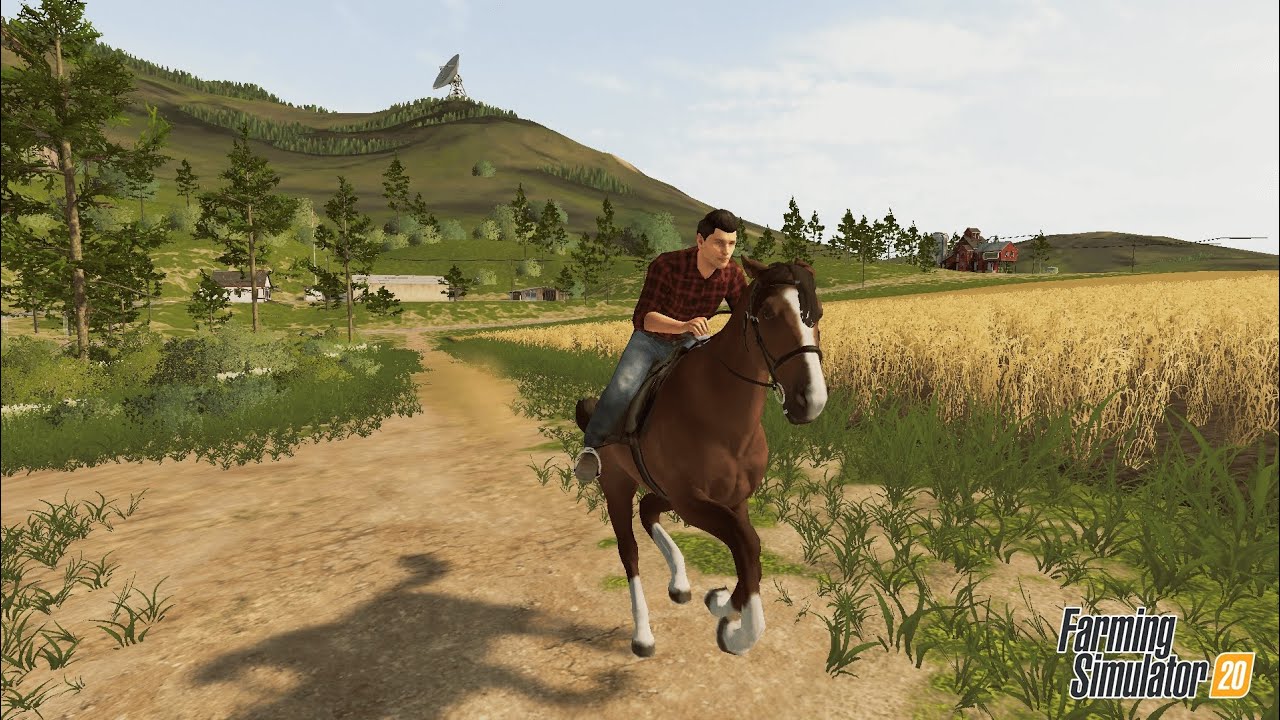 farming simulator 20 farming simulator 20 horse riding kaise karen full tutorial video 📷