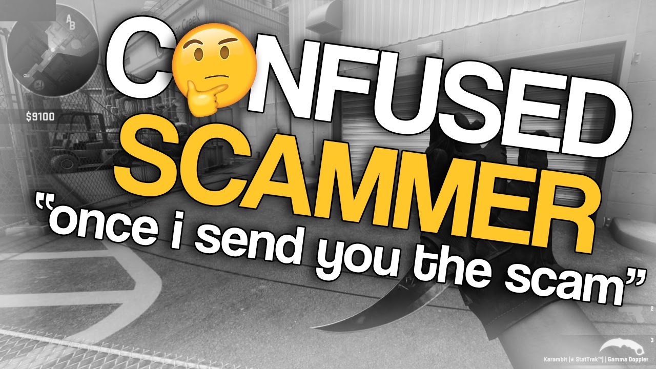 TROLLING A CONFUSED CS:GO SCAMMER