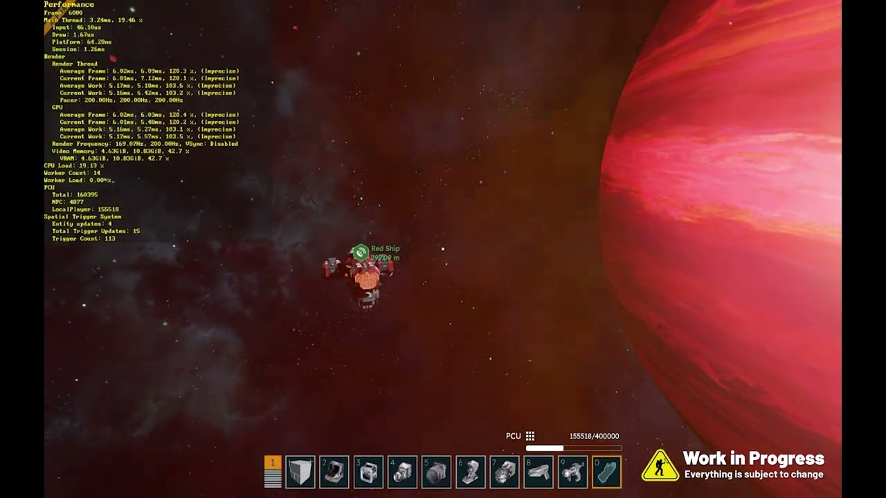 Space Engineers 2:  A Grid in the Killing Field (WIP Visuals)